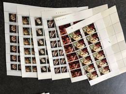 Belgie 1976 1816/21 PAINTING RUBENS Volledig Vel FULL SHEET MNH PLAATNUMMER 1221 - 1971-1980