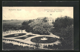 AK Büsum, Hotel Zum Erlengrund Mit Garten - Buesum