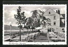 AK Bad Hönningen, Blick Auf Das Rheinhotel - Bad Hoenningen