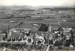 CPSM SUISSE "Romont, Vue Aérienne " - Romont