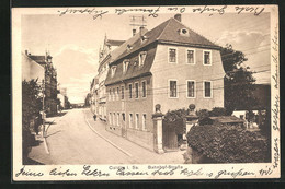 AK Colditz I. Sa., Blick Auf Die Bahnhofstrasse - Colditz