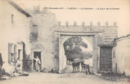 CPA 17 CHERAC LA COINCHE LA COUR DE LA FERME - Andere & Zonder Classificatie