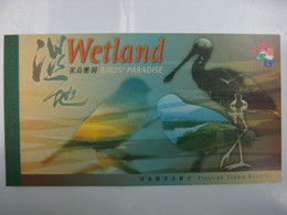 China Hong Kong 2000 Booklet Wetland Bird Stamp - Postzegelboekjes