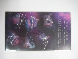 China Hong Kong 2012 Booklet 12 Western Zodiac Signs Stamp - Libretti