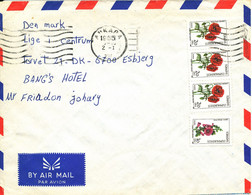 Turkey Air Mail Cover Sent To Denmark Ankara 2-1-1985 - Poste Aérienne