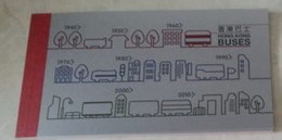 China Hong Kong 2013 Booklet Bus Transportation Stamps - Cuadernillos