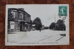 ESTREES-SAINT-DENIS (60) - AVENUE ET HOTEL DE LA GARE - Estrees Saint Denis