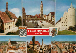 CPSM Lauingen-Beau Timbre   L677 - Lauingen