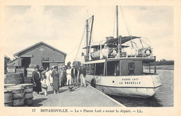 CPA 17 BOYARDVILLE LE PIERRE LOTI AVANT LE DEPART - Otros & Sin Clasificación