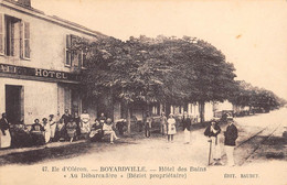 CPA 17 BOYARDVILLE ILE D'OLERON HOTEL DES BAINS AU DEBARCADERE BEZIET - Ile D'Oléron