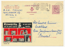 BELGIQUE - CP Publibel 2059 - ROWENTA, Toute Une Gamme D'appareils - Ayant Voyagé 1965 Bruxelles - Werbepostkarten