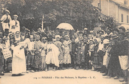 CPA 17 FOURAS FETE DES PECHEURS LE BAPTEME - Fouras-les-Bains