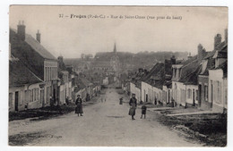 FRUGES - Rue De Saint-Omer (vue Prise Du Haut) - Fruges