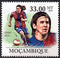 MOZAMBIQUE  - 1v - MNH - Lionel Messi - Football Player  Argentina FC Barcelona - Sport - Fußball Calcio Futbol Voetbal - Ongebruikt