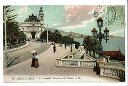 MONACO - Monte Carlo, Les Nouvelles Terrasses, Timbre Et Cachet - 1561 - Terrassen