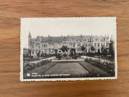 Ieper - Ypres - Statieplein , Gotische Huizen - Place De La Gare , Maisons Gothiques - Ieper