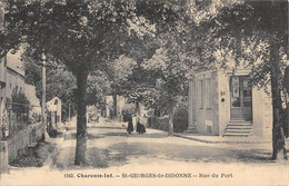 CPA 17 SAINT GEORGES DE DIDONNE RUE DU PORT - Saint-Georges-de-Didonne