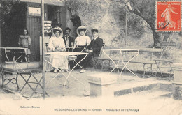 CPA 17 MESCHERS GROTTES RESTAURANT DE L'ERMITAGE - Meschers