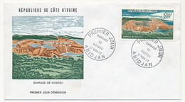 CÔTE D'IVOIRE - FDC - Barrage De Kossou - Abidjan - 17 Novembre 1972 - Costa D'Avorio (1960-...)