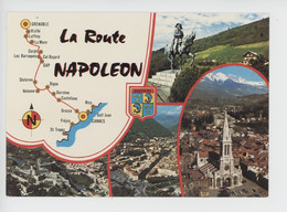 La Route Napoléon Multivues Géographique, Itineraire De L'empereur à Son Retour De L'Ile D'Elbe Du 1er Au 7 Mars 1815 - Storia