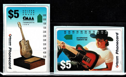 Australia 1994 Lee Kernaghan - Tamworth Country Music Set Of 2 Mint Phonecards - Australië