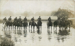 CARTE PHOTO  A IDENTIFIER Et A LOCALISER  1914/18  Armée A Cheval - Photographie