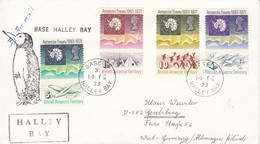 British Antarctic Territorry (BAT) 1973 Cover Ca Base Z Halley Bay 14 FE 73 (52407) - Lettres & Documents