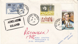 British Antarctic Territorry (BAT) 1976 Recovered Cover Adelaide Island Ca Ja 1 76 (52408) - Briefe U. Dokumente