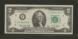 Etats Unis D'Amérique, 2 Dollars, 1976 Federal Reserve Notes - Small Size 1976 Series - Federal Reserve (1928-...)
