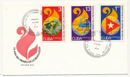 CUBA -  FDC. 1979-01 XX ANIVERSARIO DEL TRIUNFO DE LA REVOLUCIÓN CUBANA - Habana 1979 - FDC