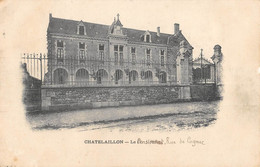 CPA 17 CHATELAILLON LE PENSIONNAT RUE DE COGNAC - Châtelaillon-Plage