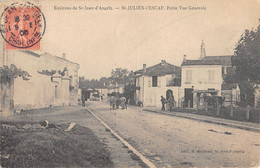 CPA 17 ENVIRONS SAINT JEAN D'ANGELY SAINT JULIEN L'ESCAP PETITE VUE GENERALE - Sonstige & Ohne Zuordnung