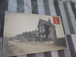 Carte Photo Archive Villers Sur Mer Calvados Beau Plan Villas Bord De Mer - Villers Sur Mer