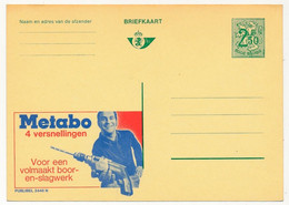 BELGIQUE - CP Publibel 2446 N - METABO 4 Versnellingen... Neuve - Werbepostkarten