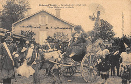 CPA 17 SAINT JEAN D'ANGELY CAVALCADE DU 12 MAI 1907 VENUS MODERNE ET SA GARDE - Saint-Jean-d'Angely
