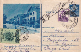 A7938- ROMANIAN PEOPLE'S REPUBLIC, REGISTRED LETTER, MANGALIA 1956 STAMPED STATIONERY - Ganzsachen