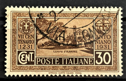 ITALIA / ITALY 1931 - Canceled - Sc# 260 - Gebraucht