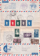 1952 - NEDERLAND / SOUTH AFRICA - ENVELOPPE VOL POSTE AERIENNE SPECIAL KLM "JAN VAN RIEBEECK" AMSTERDAM / LE CAP - Poste Aérienne