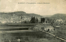 St Donat * Vue Générale * Vallée Du Merdaret * Panorama - Otros & Sin Clasificación