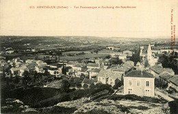 Montségur * Vue Panoramique Et Faubourg Des Bourdonnas - Valence