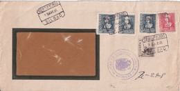 1939 - ESPAGNE - ENVELOPPE GF RECOMMANDEE De BILBAO Avec CENSURE => HINTERZARTEN (GERMANY) - - Storia Postale