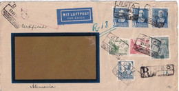 1939 - ESPAGNE - ENVELOPPE GF RECOMMANDEE De VIGO => HINTERZARTEN (GERMANY) - - Cartas & Documentos