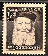 FRANCE 1944 - MNH - YT 601 - Unused Stamps