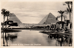 Egypte, Egypt: Cairo,  The Pyramids Of King Cheops And Chephren - Edition Lehnert & Landrock - Carte N° 428 Non Circulée - Piramidi