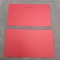 Enveloppe GUCCI Red Pocket Du Nouvel An Chinois CNY Chinese New Year - Modernes (à Partir De 1961)