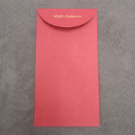 Enveloppe DOLCE & GABBANA Red Pocket Du Nouvel An Chinois CNY Chinese New Year - Modernes (à Partir De 1961)