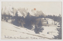 Rosshüttenalm Am Lawinenstein, Echtfotokarte - 1912 (Gem. Bad Mitterndorf, Salzkammergut, Berghütte) - Bad Mitterndorf