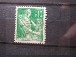 VEND BEAU TIMBRE DE FRANCE N° 1231 , OBLITERATION " TREGUIER " !!! - 1957-1959 Moissonneuse