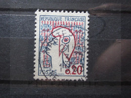 VEND BEAU TIMBRE DE FRANCE N° 1282 , OBLITERATION " NANTES " !!! - 1961 Marianne Of Cocteau