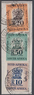 1966. SOUTH AFRICA. REVENUE INKOMST. R 50 + R 10 + R 20 On Small Piece.  () - JF420383 - Oficiales